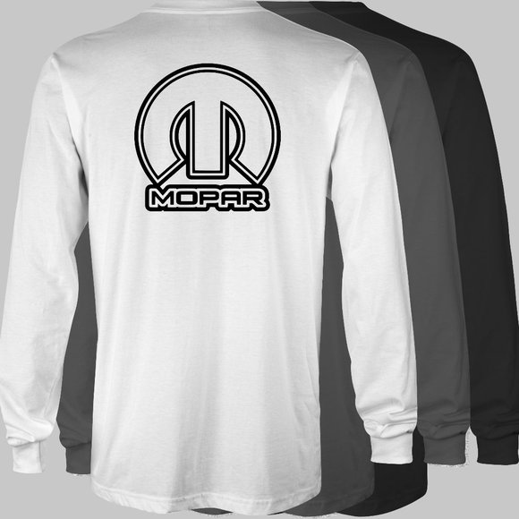 Dodge MOPAR Long Sleeve T-Shirt - charger challenger srt demon dart - Picture 1 of 6